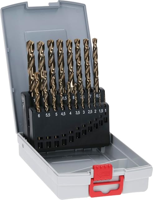 Bosch Professional HSS-Cobalt ProBox, 19 pièces, photographie du produit