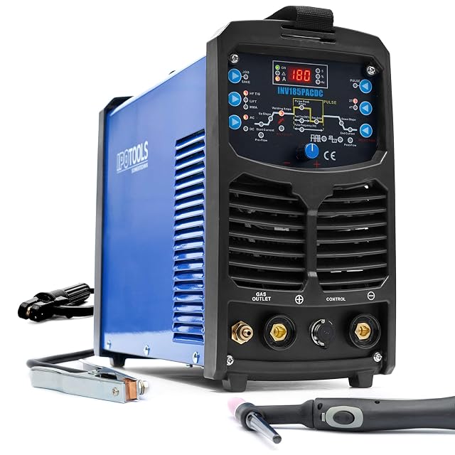 Poste TIG AC/DC IPOTOOLS INV185PACDC, photographie du produit