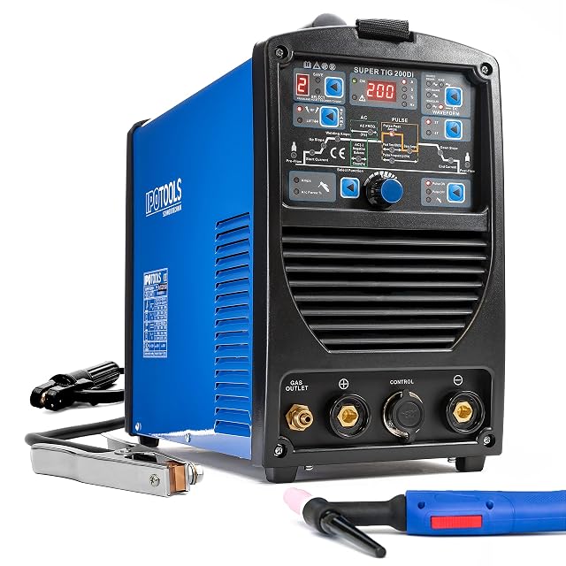 Poste TIG AC/DC IPOTOOLS SUPERTIG 200DI, photographie du produit
