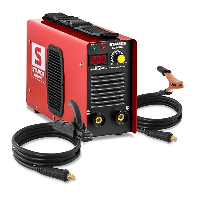 Poste à l'électrode Stamos S-MMA-200PI.2, photographie du produit
